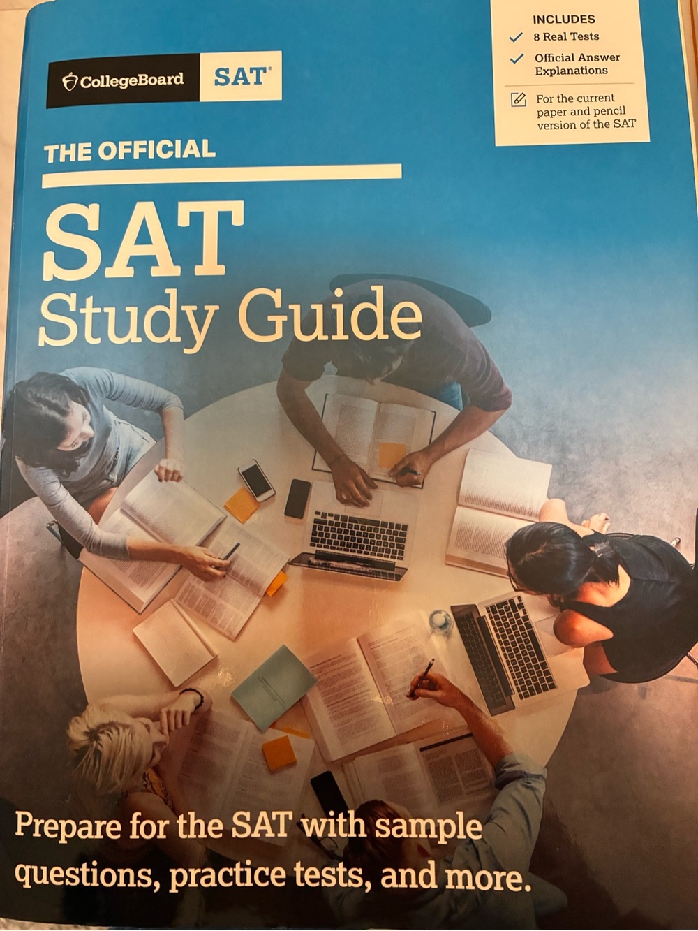 The official SAT Study Guide - Blue ISBN-13: 978-1457312199